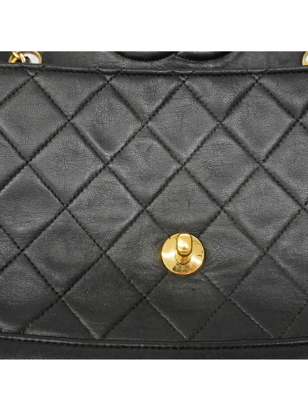 Chanel Vintage Cc Chain Flap Bag #287629C41B